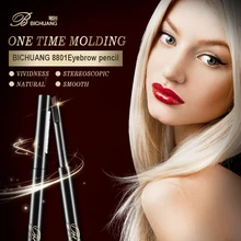 6 цветов чёрный; коричневый карандаш для бровей точное формирование натуральный Длительное бровей Пигмент Макияж Макиллаж № 8801