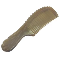 Natural Vietnam Buffalo Horn Comb Anti Static Ox Horn Comb Hair Massage Comb 2