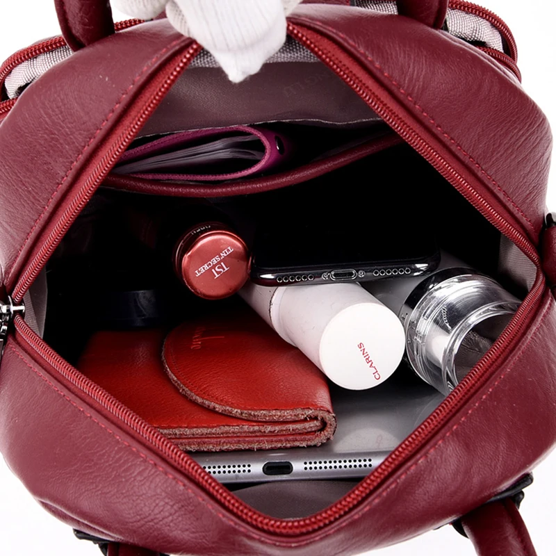 Женские кожаные рюкзаки с кошкой, женская сумка через плечо, сумка для путешествий, женский рюкзак Mochilas, школьные сумки для девочек, преппи