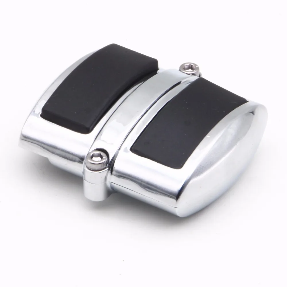 RPMMOTOR CHROME BRAKE PEDAL PAD COVER For Honda Rebel 250 Shadow Sabre