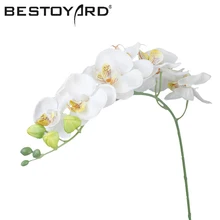 Искусственные цветы Бабочка Орхидея цветок растение домашнее свадебное событие Вечеринка День рождения украшение поставки подарок