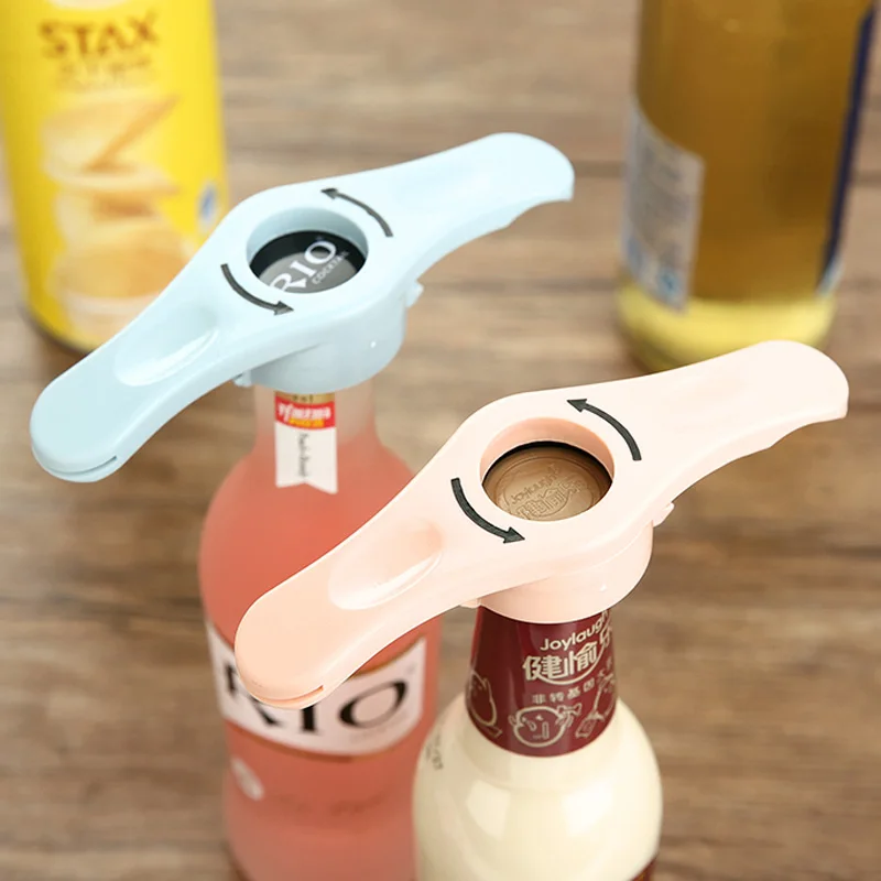 1pc Multi Function Beer Bottle Opener Can Opener Creative Kitchen Tool 