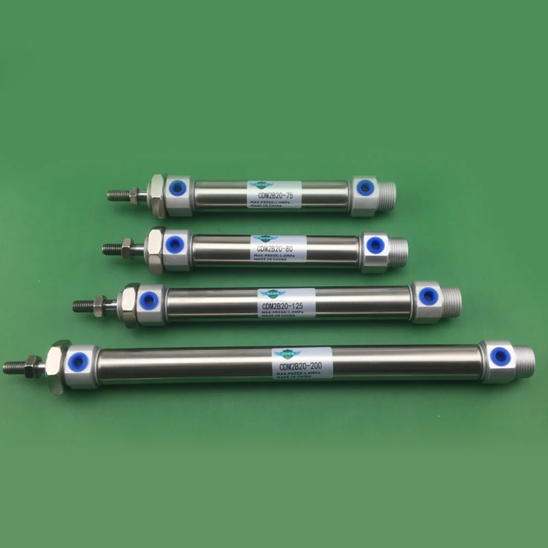 New 1PC SMC Type Single Acting Spring Return CDM2B20 100S Mini