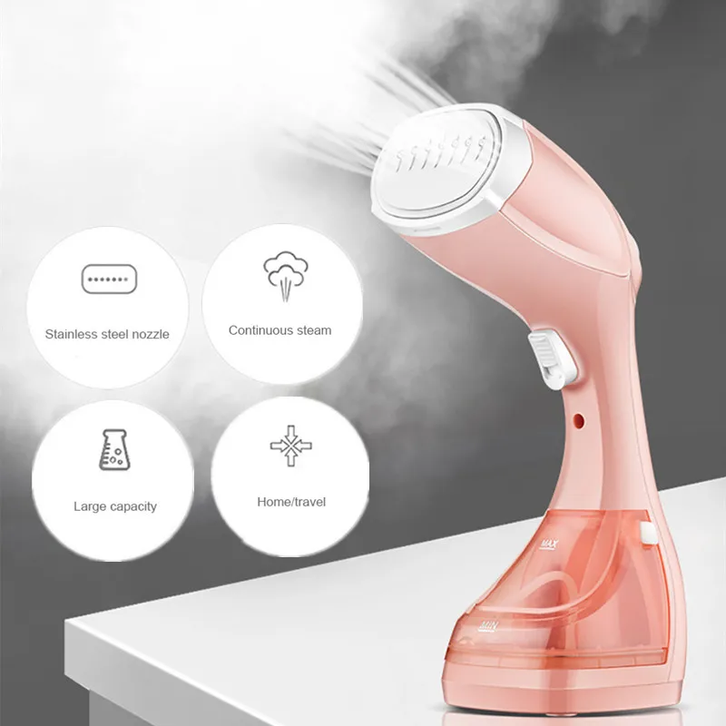 

New Mini Handheld Fabric Steamer 15 Seconds Fast-Heat 1500W Powerful Garment Steamer For Home Travelling Portable Steam Iron