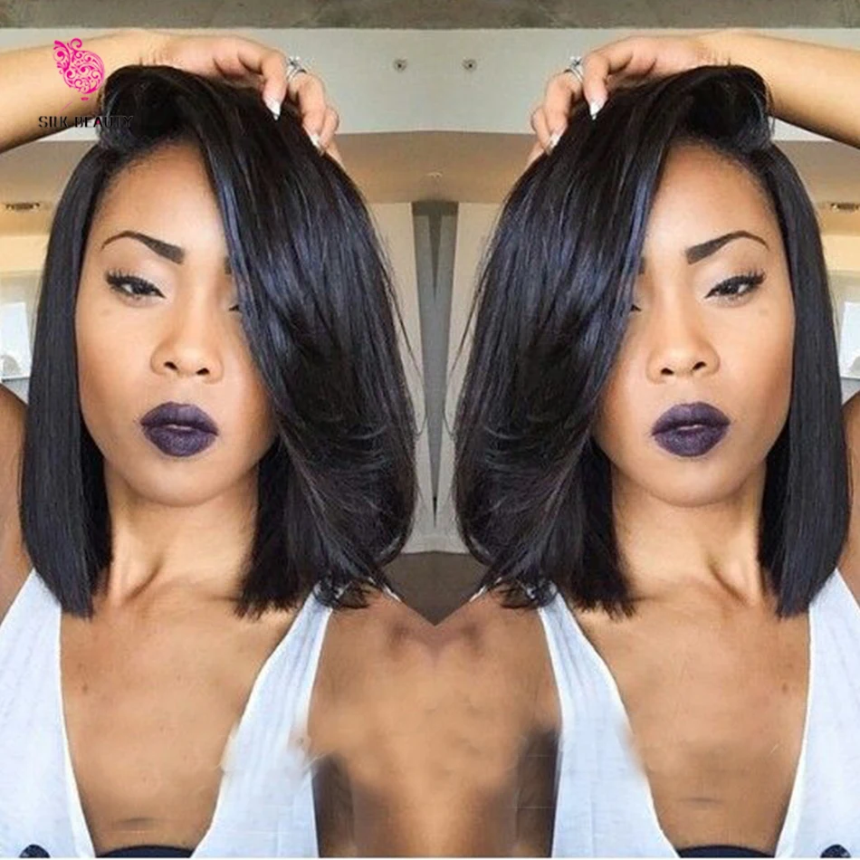 New Arrival virgin human hair bob wig,Remy Indian hair short bob style