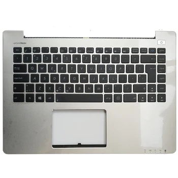 

New EU Standard Keyboard Palmrest for ASUS VivoBook S400C S400CA Genuine Top Case with Keyboard for ASUS S400C Big Engter Key