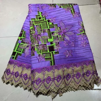 

NEW African Lace Fabric 2019 High Quality Lace Swiss Voile Lace In Switzerland Net Lace Fabrics 5 yards For Women Dresses A1432