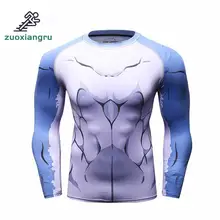 Футболка для бега Zuoxiangru, компрессионные футболки для футбола, плотная быстросохнущая майка для фитнеса, тренировочная Мужская баскетбольная впитывающая майка для мужчин