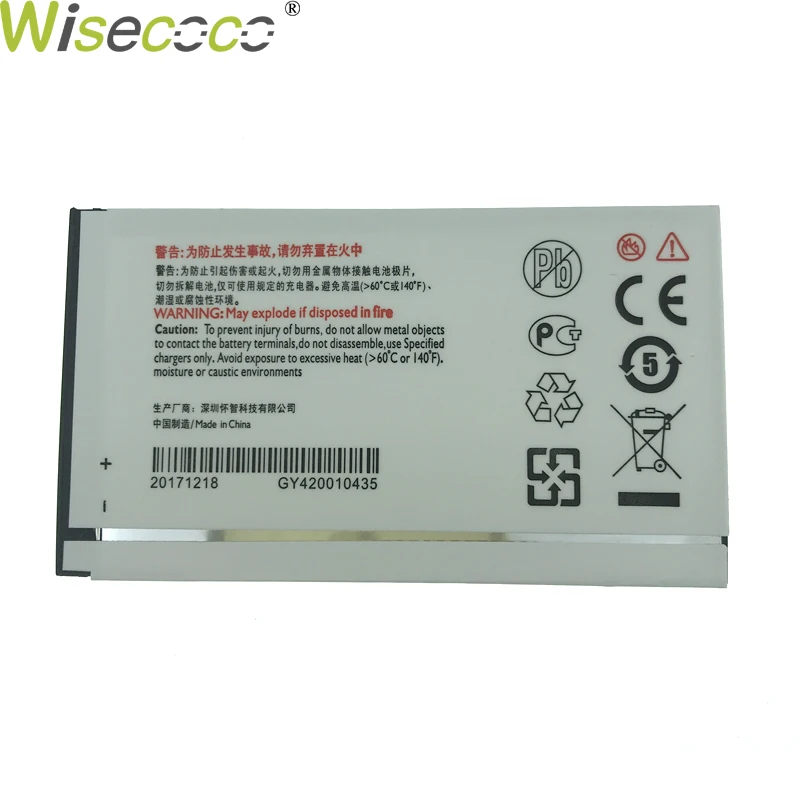 Wiscoco новый оригинальный 3100 мАч AB3100AWMC/AB3100AWMT Аккумулятор для Philips Xenium X1560 X5500 CTX5500