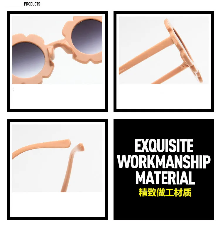 ZXWLYXGX NEW  Child Pretty Goggles Girl Sunglasses Fashion Boy Girl  Classic Vintage Cute Sun glasses  Oculos de sol_voghion.com