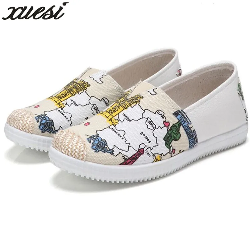 

XUESI 2018 Women Cute Beige Hollow Out Sexy Shoes Summer Female Black Slip On Shoes Sapatos Femininos Casual Breathable Flats
