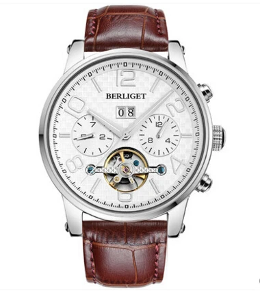 Automatic mechanical watch 50M water BERLIGET wristwatches auto watch mens Automatic mechanical watch 50M water BERLIGET wristwatches auto watch mens