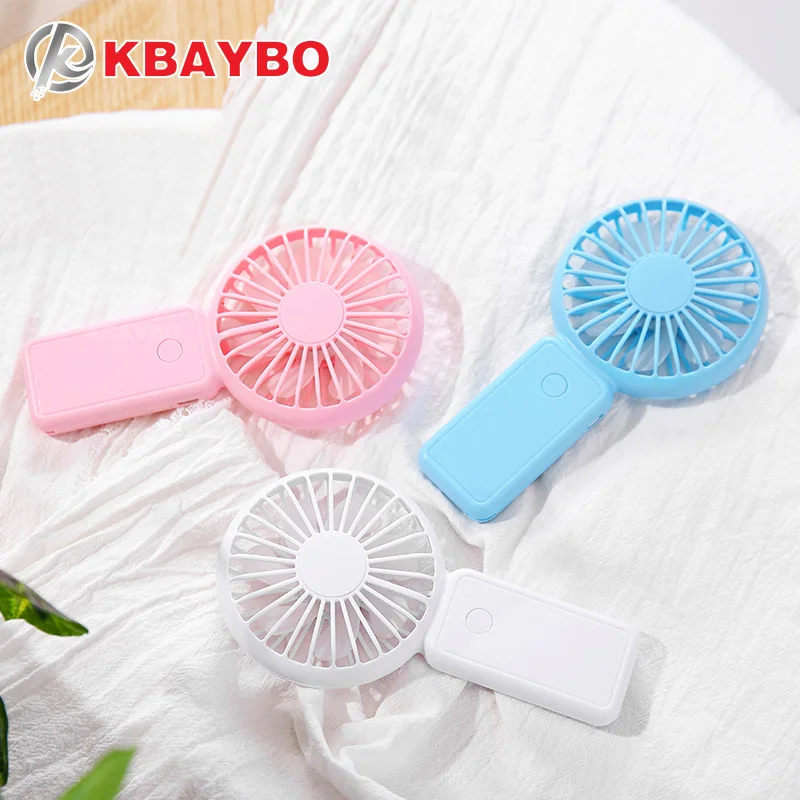 

Third Gear 800mAh Portable Mini Fan Natural Wind Handheld Battery Small Fan Air Cooling for Home Office Outdoors DC 5V