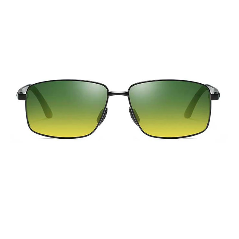 MLLSE новые Брендовые очки дневного и ночного видения очки для мужчин для женщин очки для вождения анти лучевая лампа очки ночного видения - Цвет оправы: Green