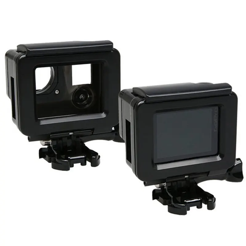 Для экшн Камеры Gopro Hero 4/3/3 + сторона открытие рамка чехол Защитный