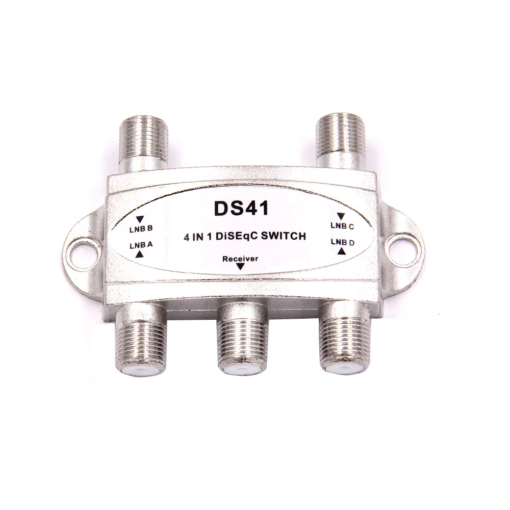 

Free TV DiSEqC Switch 4x1 DiSEqC Switch satellite antenna flat LNB Switch for TV Receiver