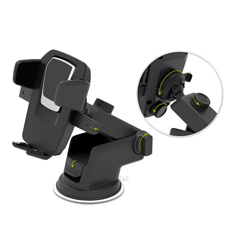 تلسكوبي الذراع الهاتف المحمول حامل سيارة الهاتف جبل 360 تدوير قابل للتعديل قوس عالمية ل فون سامسونج هواوي Xiaomi تلسكوبي الذراع الهاتف المحمول حامل سيارة الهاتف جبل 360 تدوير قابل للتعديل قوس عالمية ل فون سامسونج هواوي Xiaomi