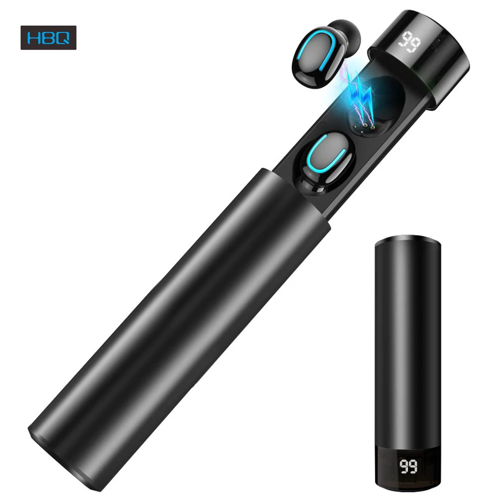 

HBQ Q67 TWS Wireless Earbuds Stereo Mini Bluetooth Earphone 5.0 With Dual Mic Sports Waterproof Earphones Auto Pairing Headset