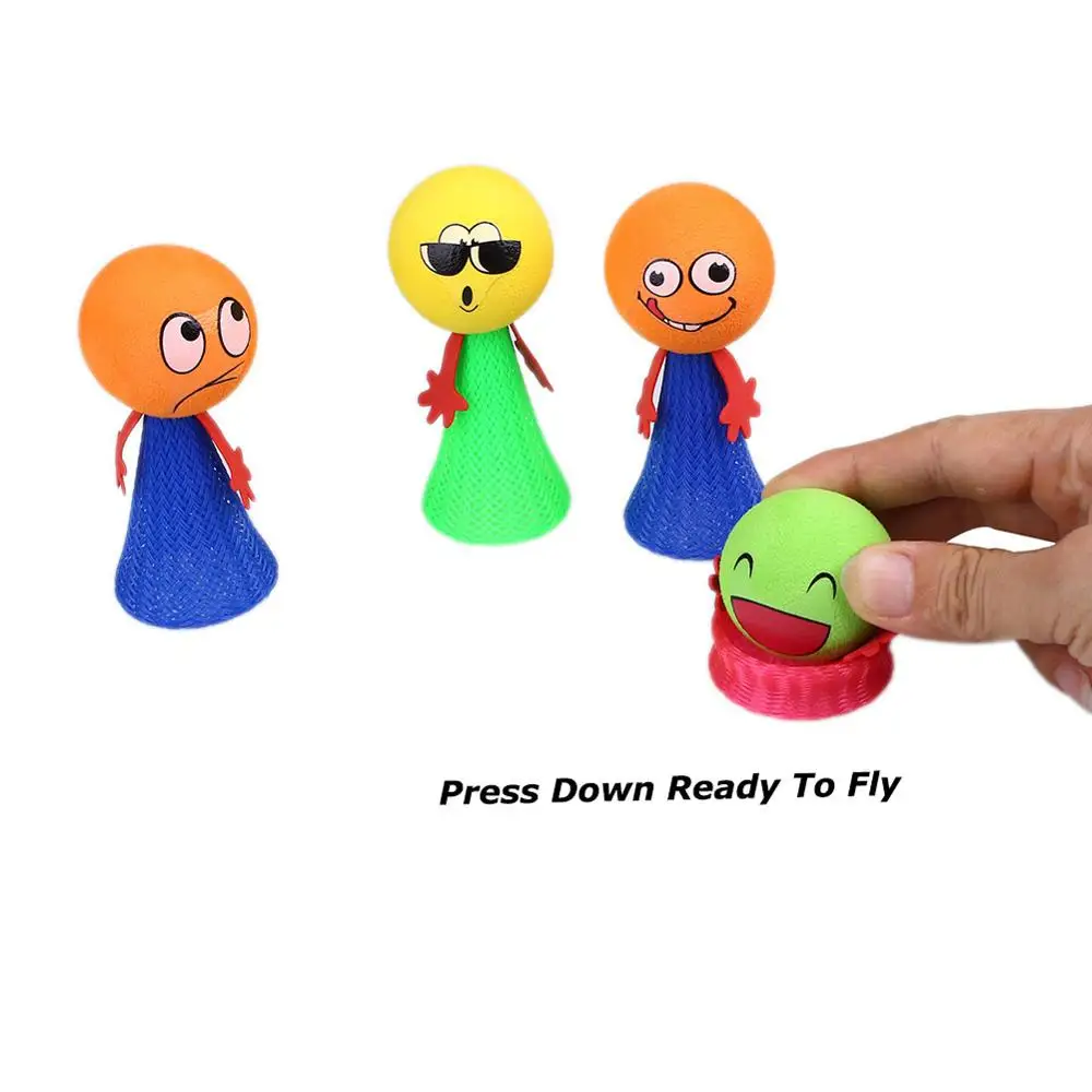 

Mini Funny Kids Jump Bounce Elf Colorful Fly Man Children Educative Toy Gift