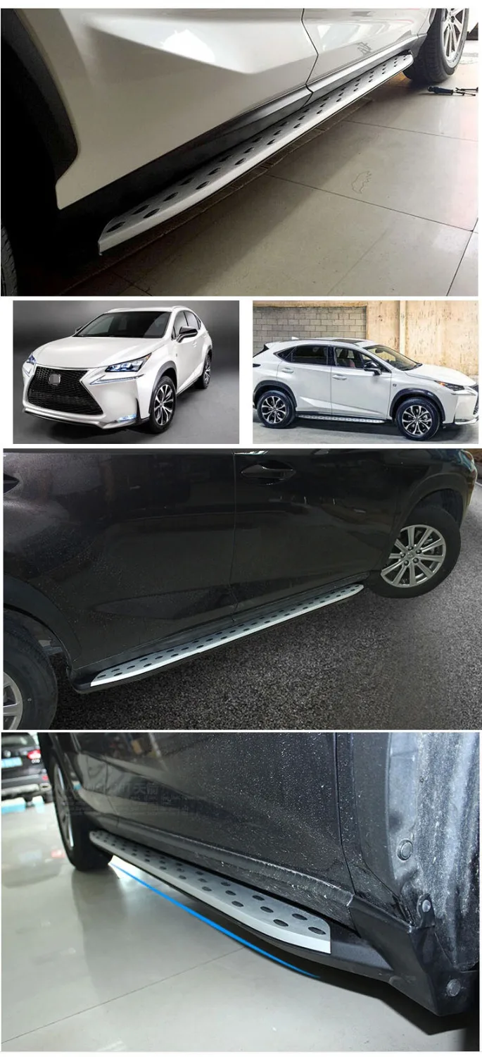 Утолщенная Беговая доска боковой шаг nerf бар для LEXUS NX NX200T NX300h-, загрузка 300 кг, от известного производителя, рекомендуется