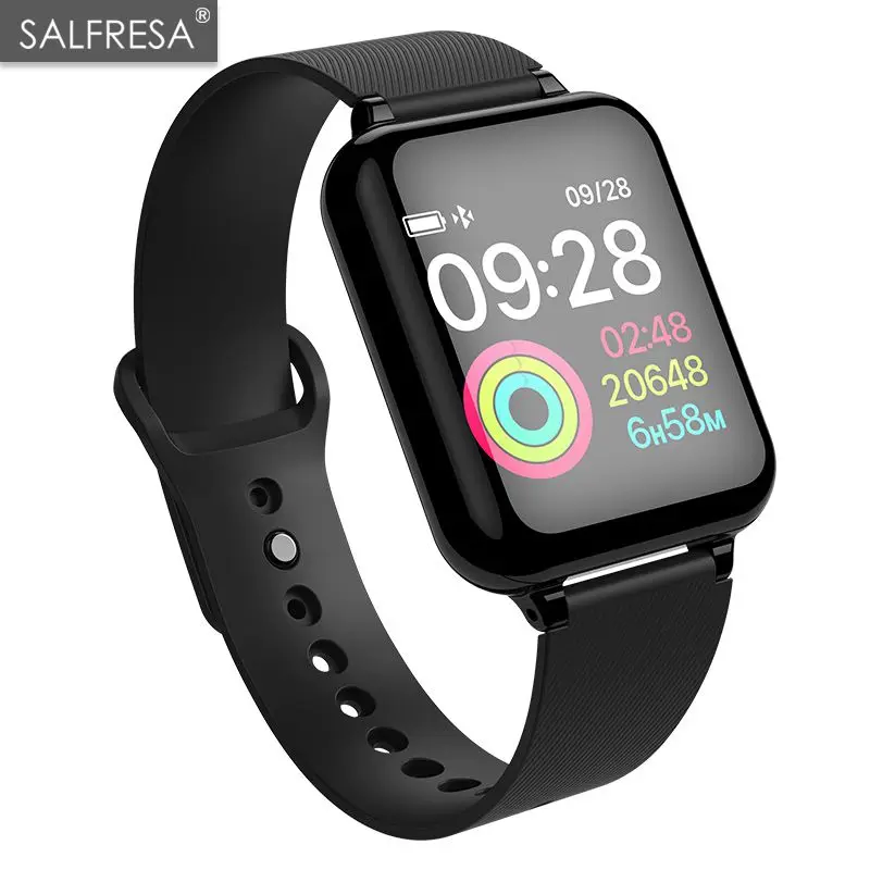 

Smart Bracelet Blood Pressure SALFRESA B57 Fitness Tracker Heart Rate Tracker Waterproof IP67 Smart Bluetooth Band Sport Wrist