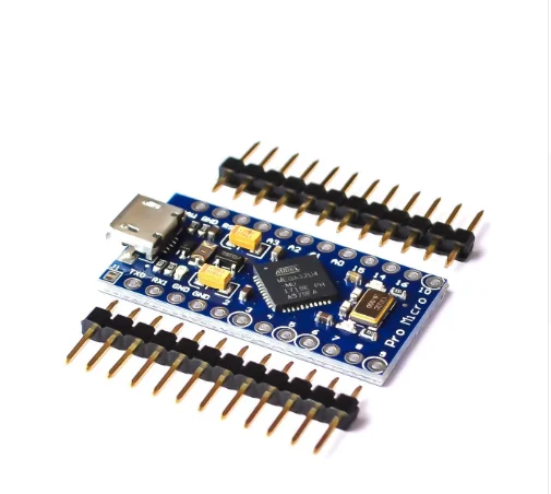 Pro Micro для arduino ATmega32U4 5 В/16 МГц модуль с 2 Ряд контактный разъем для Leonardo. Лучшее качество - Цвет: 2