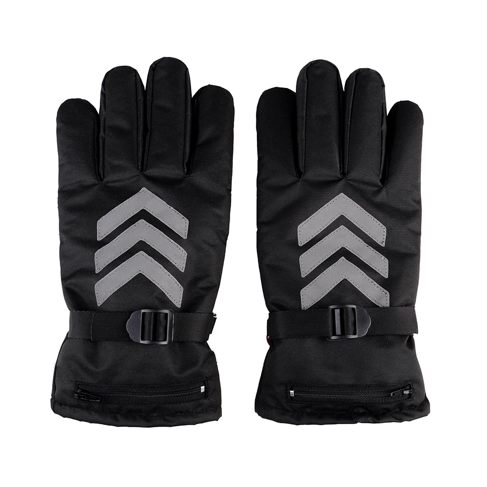 Snowmobile Ski Heated Gloves Snowboarding Thermal Gloves Snow Winter Sport Motorcycle Men Women Mittens Heating Battery Gloves