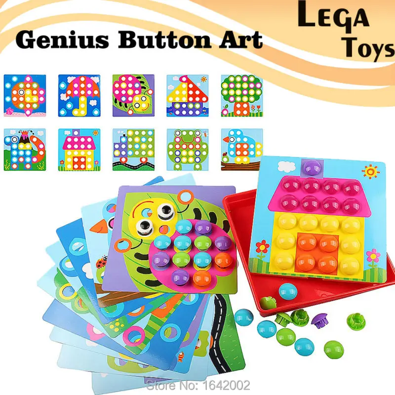 button art mosaic pegboard