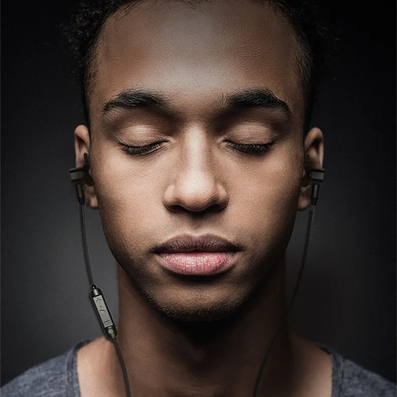 Наушники ANC с активным шумоподавлением, наушники Bluetooth 4,2, наушники-вкладыши с микрофоном, магнитные музыкальные Беспроводные спортивные наушники для Xiaomi