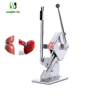 

sausage clipper machine Supermarket packing bags grapefruit Tying Tightening Machine Sausage Clipping machine with a box buckle
