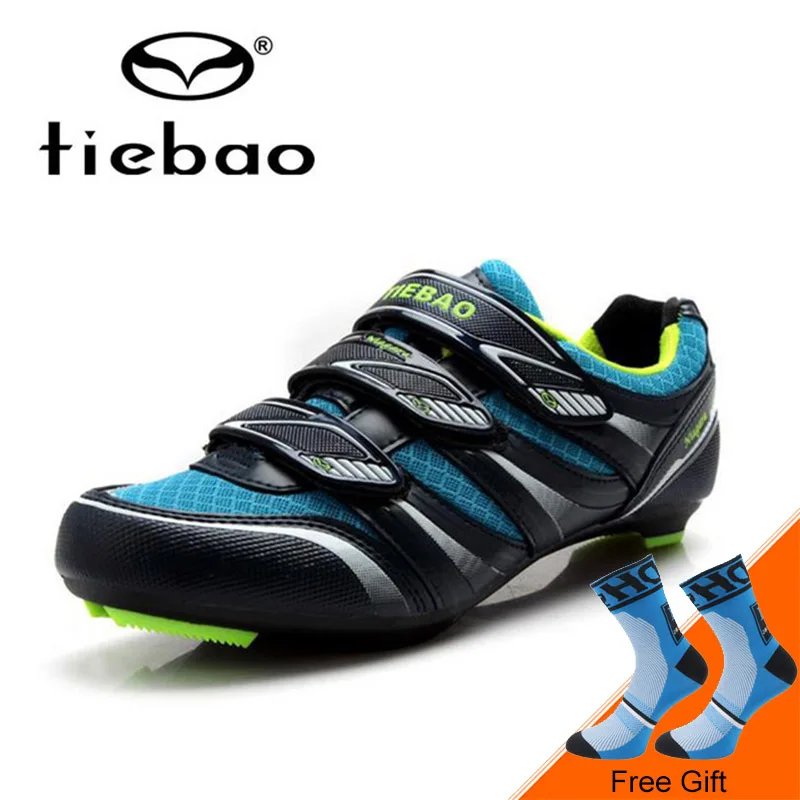 

Tiebao Cycling Shoes Road Bike Shoes Breathable Self-locking Men Racing Bike Cycling Shoes Non-slip Shoes Zapatillas Ciclismo