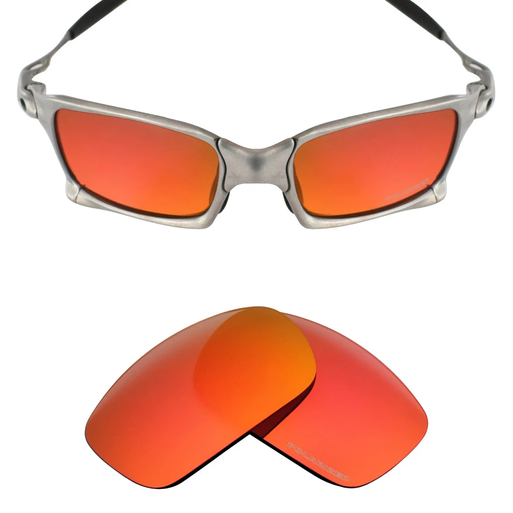 SNARK lentes polarizadas resistentes al agua de mar para de sol, lentes de repuesto para Oakley X squad x metal, color fuego|lenses for sunglasses|replacement lenses for sunglassespolarized - AliExpress