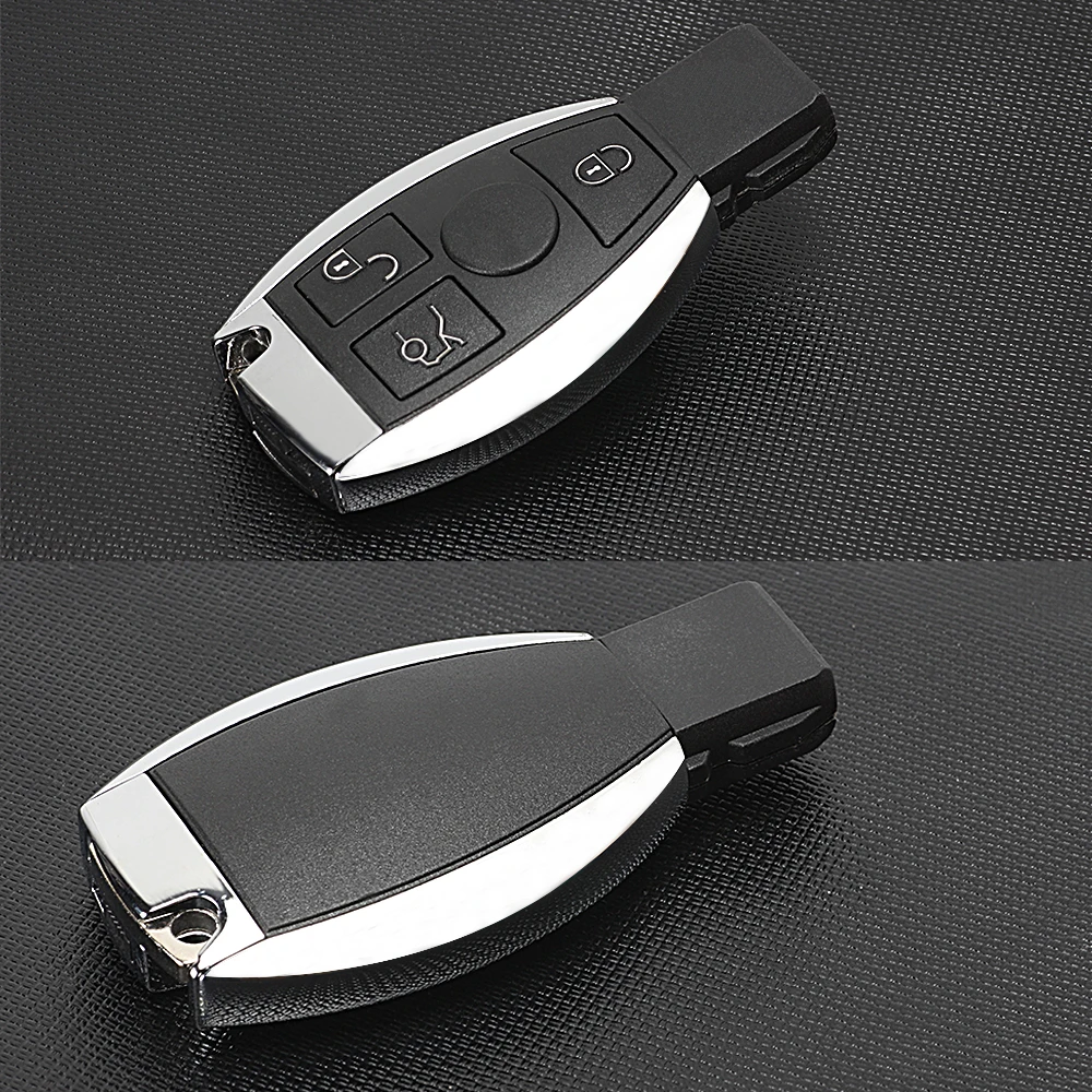 Keyecu Smart Key 3 Пуговицы 315 мГц 433 мГц для Mercedes-Benz Авто удаленный ключевой Поддержка NEC и BGA 2000+ год