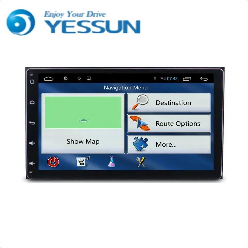 Excellent YESSUN For Toyota Sienna 2011~2014 Android Car GPS Navigation DVD player Multimedia Audio Video Radio Multi-Touch Screen 3