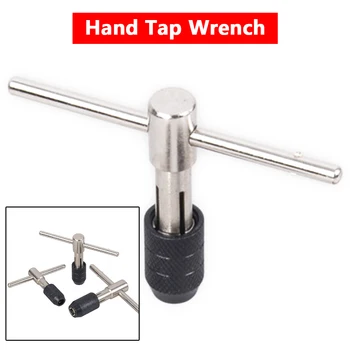 

M3-M6 Screw Tap Holder T Type Machine Hand Tap Wrench Screw Thread Taps Reamer Hand Tool