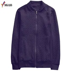 Mkass 2018 новый модный бренд куртка Для мужчин одежда Бейсбол воротник тенденция Slim Fit высокого качества Повседневное Для мужчин S Куртки и