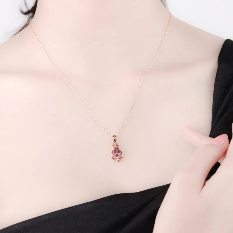 RE Мода Стразы драгоценный камень кулон без цепи для женщин розовое золото аксессуары оптом diy Подвески для бижутерии, ожерелья C31