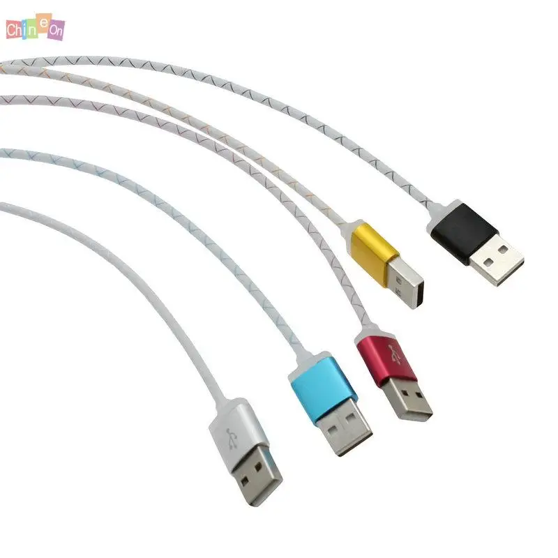 Высокое качество Алюминий глава USB 3,1 Тип C штекерным Стандартный USB 2,0 кабель для передачи данных для Chromebook Pixel