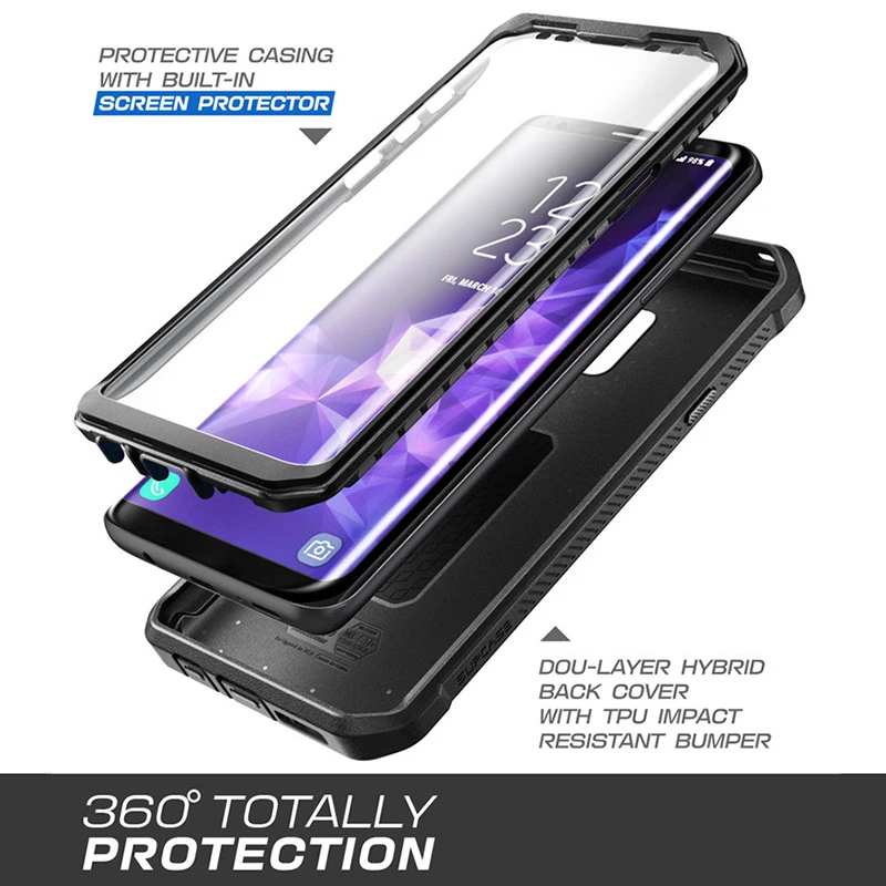 SUPCASE для Samsung Galaxy S9 Plus чехол UB Pro полноразмерный Прочный защитный со встроенным