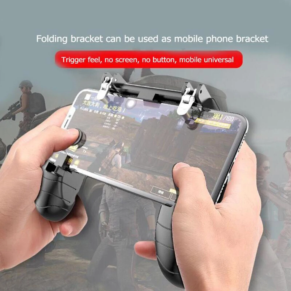 Беспроводной джойстик L1R1 контроллер для стрельбы огнем подходит IOS Android PUBG