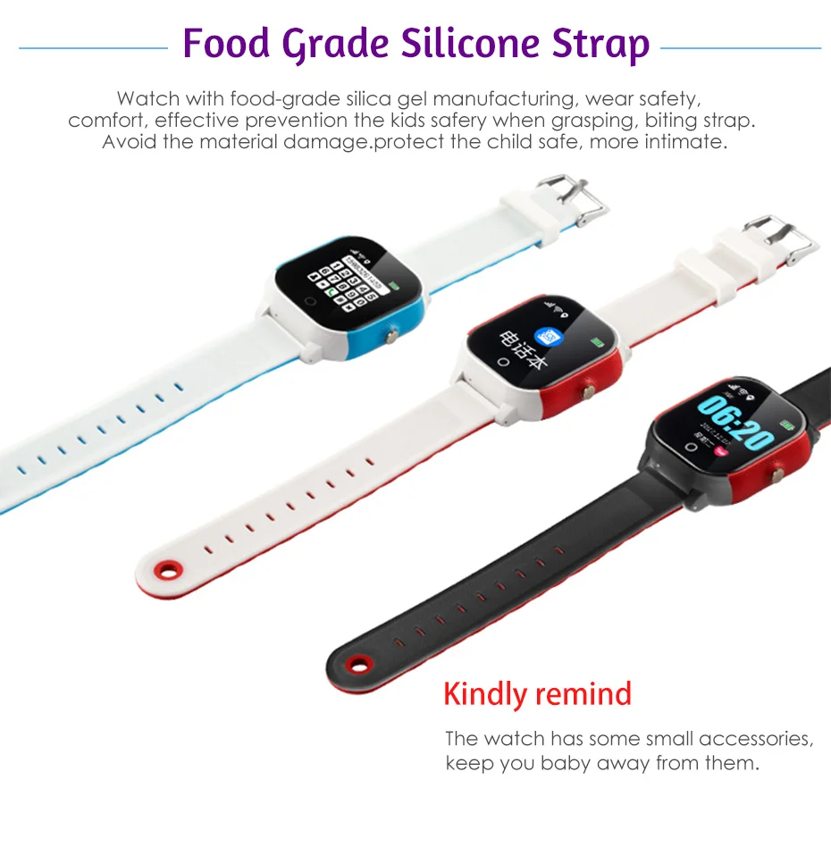 Smart Watches Android GPS Positioning Fitness Tracker Android Life Waterproof Anti-Lost Locator Children Smartwatch For Xiaomi (12)