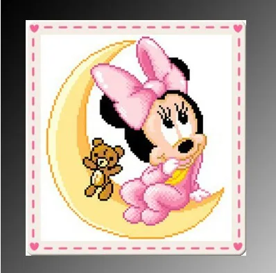 

Diy Cross Stitch Diamond Mosaic Paintings Crystal Square Rhinestone Full Embroidery Cartoon Needlework Kits For Child Home Decor