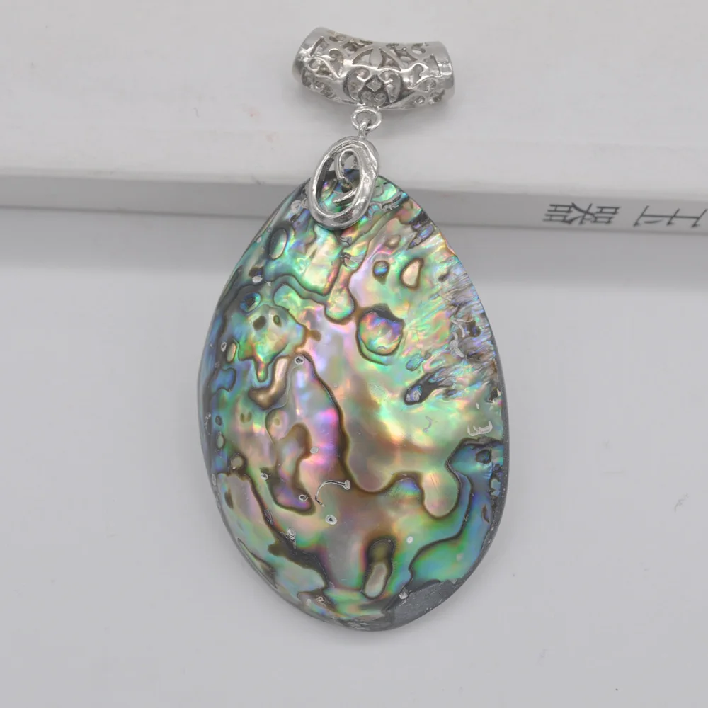 Buy Natural New Zealand Abalone Shell Bead Pendant