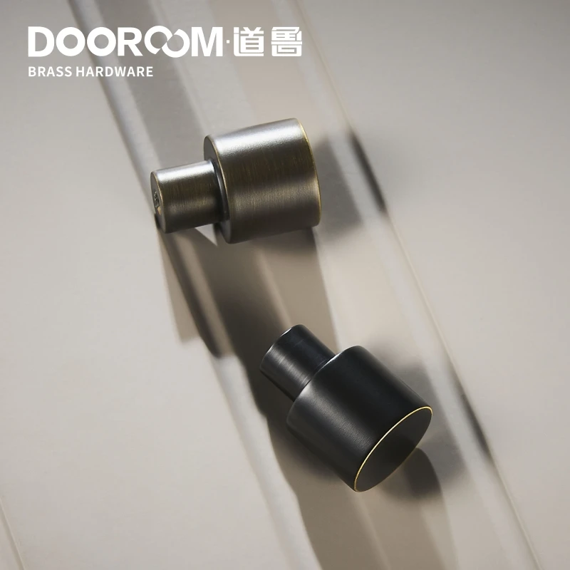 Ручки для мебели Dooroom из латуни скандинавский гардероб комод ящик шкафа обувная