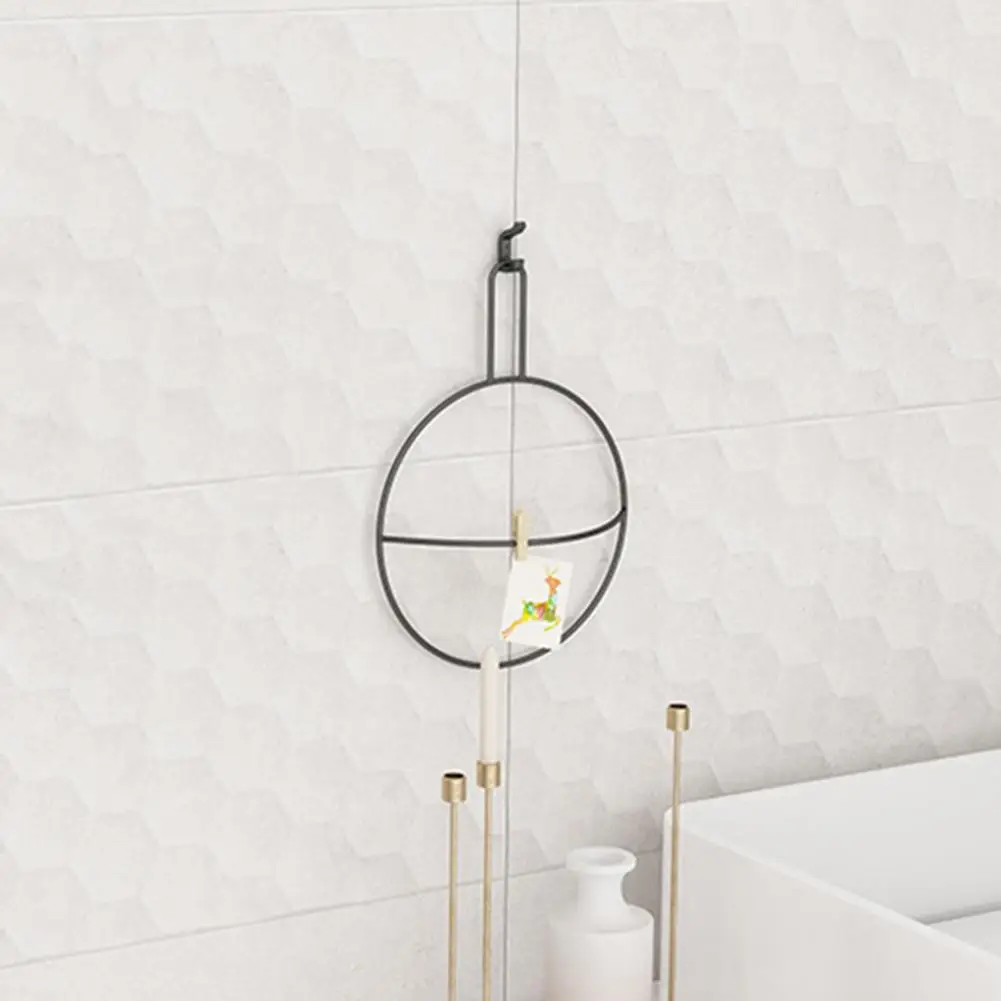 

Retro Towel Rack Round Towel Ring Bathroom Supplies European Style Towel Ring Frame Bathroom Shelves Home Decoration Practical