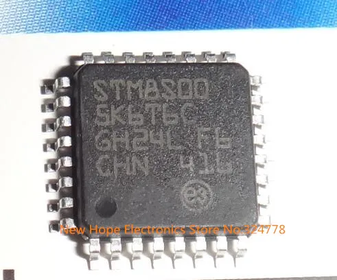 

STM8S005K6T6C STM8S00 5K6T6C LQFP32 8-bit microcontroller