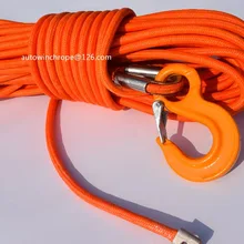 Оранжевый 12 мм* 30 м СВМПЭ ядро с СВМПЭ куртка Синтетический канат, ATV лебедка кабель, лодка лебедка веревка