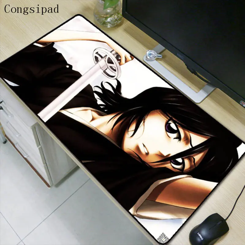 

Congsipad Anime Bleach Large Gaming Mouse Pad Lockedge Mouse Mat for Laptop Computer Keyboard Pad Desk Pad for Dota 2 Mousepad