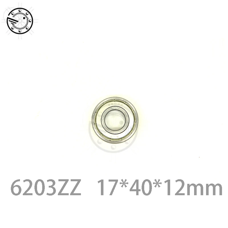 Металлические подшипники для уплотнения 6203ZZ 1 шт. 6203 6203Z 17*40*12 мм хромированная