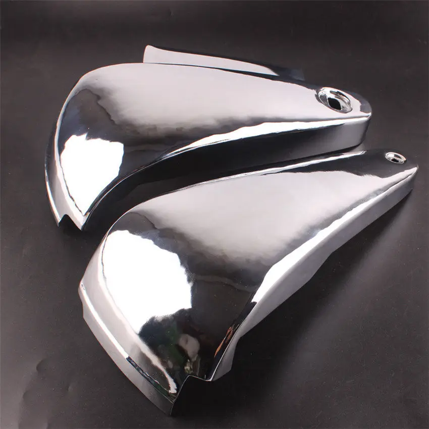 

Motorcycle Metal Battery Side Covers For Kawasaki Vulcan VN800A VN800 Chrome
